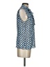 Tahari by ASL 100% Polyester Blue Sleeveless Blouse Size S - photo 4