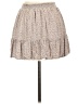 Kirious 100% Cotton Floral Tan Casual Skirt Size L - photo 2