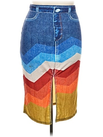 Unbranded Denim Skirt (view 1)