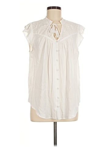 Torrid Sleeveless Button-Down Shirt (view 1)