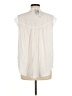 Torrid Ivory Sleeveless Button-Down Shirt Size Med Plus (00) - photo 2
