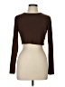 Win Win Brown Long Sleeve T-Shirt Size L - photo 1
