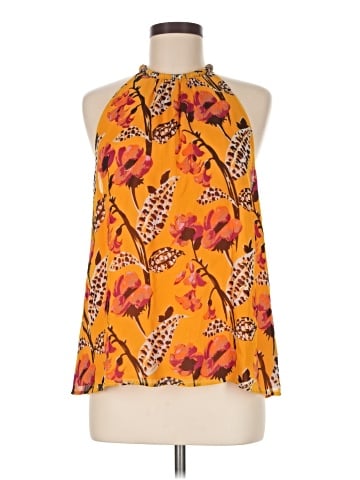 A.L.C. Sleeveless Silk Top (view 1)
