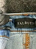 Talbots Stripes Blue Jeans Size 12 - photo 7