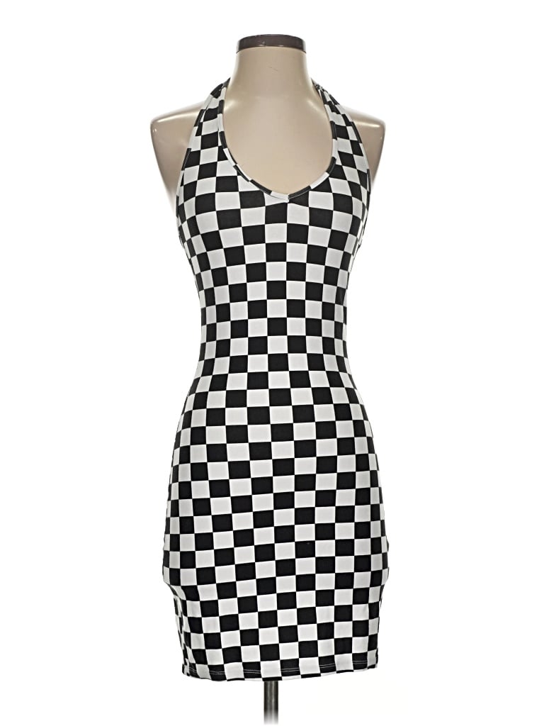 Pre-owned Divided By H&m Cocktail Dress In Black