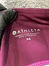 Athleta Color Block Purple Athletic Shorts Size XS - photo 3