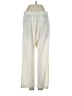Zara 100% Polyester Solid Ivory Casual Pants Size S - photo 2