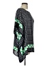 MICHAEL Michael Kors 100% Polyester Green 3/4 Sleeve Blouse Size L - photo 4