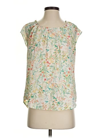 LC Lauren Conrad Short Sleeve Blouse (view 1)