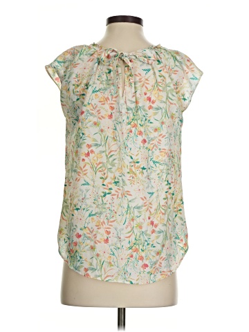 LC Lauren Conrad Short Sleeve Blouse (view 2)
