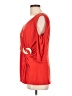 Thalia Sodi Red 3/4 Sleeve Top Size L - photo 5