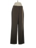 Christopher & Banks Chevron-herringbone Brown Dress Pants Size 4 - photo 1