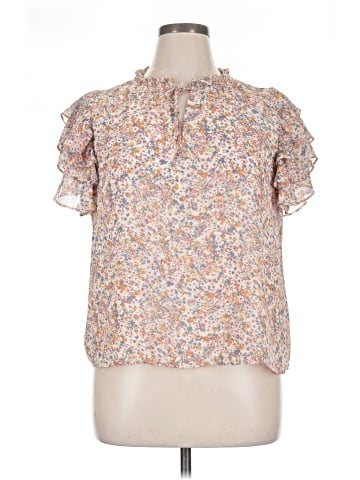 1.State Short Sleeve Blouse (view 1)