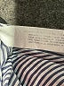 Zara Stripes Blue Long Sleeve Button-Down Shirt Size S - photo 8