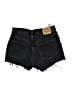 Levi's 100% Cotton Black Denim Shorts Size 27 waist - photo 2