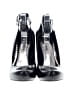 BCBGirls 100% Leather Black Heels Size 8 1/2 - photo 2