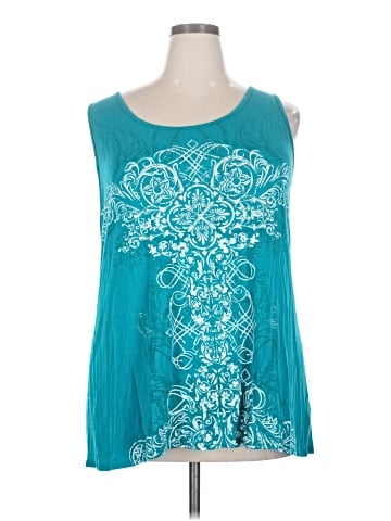 B.l.e.u. Sleeveless T-Shirt (view 1)
