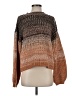 525 America 100% Acrylic Brown Pullover Sweater Size S - photo 1