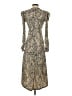 MNG Animal Print Tan Casual Dress Size 2 - photo 2