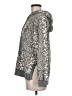 Wallflower Paisley Silver Pullover Sweater Size M - photo 5