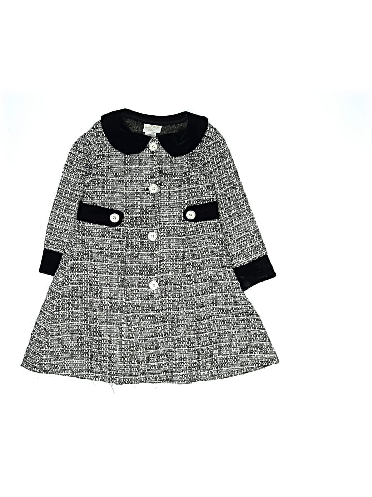 Pre-owned Assorted Brands Kids' Dress In Gray