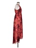 Hinge 100% Polyester Paisley Red Cocktail Dress Size XS - photo 4