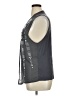 Cha Cha Vente 100% Poly Gray Sleeveless Blouse Size XL - photo 5