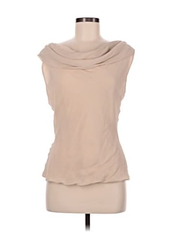 St. John Sleeveless Silk Top (view 1)