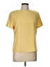 Gianni Color Block Yellow Short Sleeve Top Size 10 - photo 1
