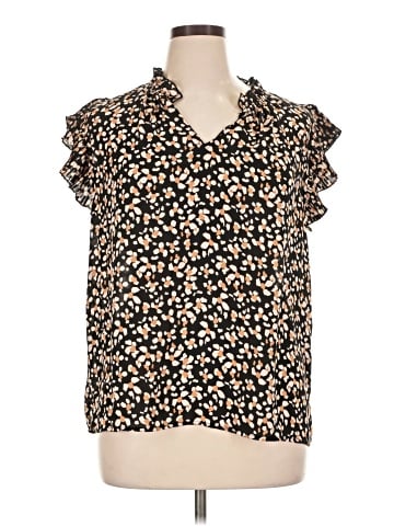 VOY Short Sleeve Blouse (view 1)