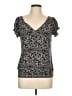 Max Edition Tweed Silver Short Sleeve T-Shirt Size L - photo 1