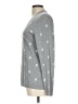 Tommy Hilfiger 100% Cotton Polka Dots Gray Pullover Sweater Size L - photo 5