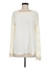 Ann Taylor LOFT 100% Polyester Ivory Long Sleeve Blouse Size M - photo 1