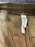RVCA 100% Rayon Solid Brown Khaki Shorts Size S - photo 3