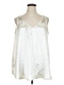Lane Bryant 100% Polyester Metallic Silver Sleeveless Blouse Size 16 - photo 1