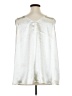Lane Bryant 100% Polyester Metallic Silver Sleeveless Blouse Size 16 - photo 2