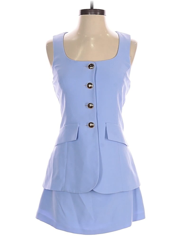 Pre-owned Amanda Uprichard Romper In Blue