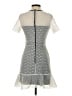 ASOS Houndstooth Ivory Cocktail Dress Size 4 - photo 2