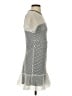 ASOS Houndstooth Ivory Cocktail Dress Size 4 - photo 4