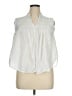 Assorted Brands White Sleeveless Button-Down Shirt Size XL (estimated) - photo 1