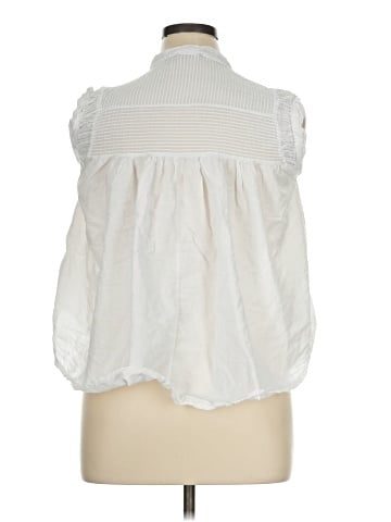 Assorted Brands Sleeveless Button-Down Shirt (view 2)