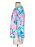 Lilly Pulitzer 100% Polyester Blue 3/4 Sleeve Blouse Size XS - photo 5