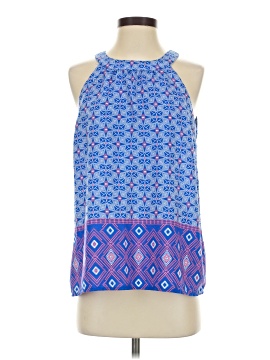Skies Are Blue Sleeveless Blouse