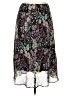 Karin Stevens 100% Polyester Paisley Purple Casual Skirt Size 10 - photo 1