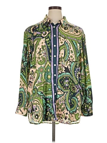 By Anthropologie Long Sleeve Blouse (view 1)