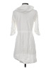 Lands' End White Casual Dress Size S - photo 2