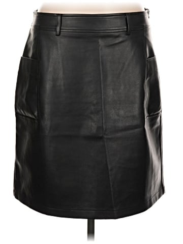 Bagatelle Faux Leather Skirt (view 1)
