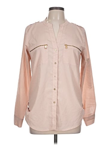 Calvin Klein Long Sleeve Blouse (view 1)