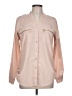 Calvin Klein 100% Polyester Pink Long Sleeve Blouse Size L (estimated) - photo 1