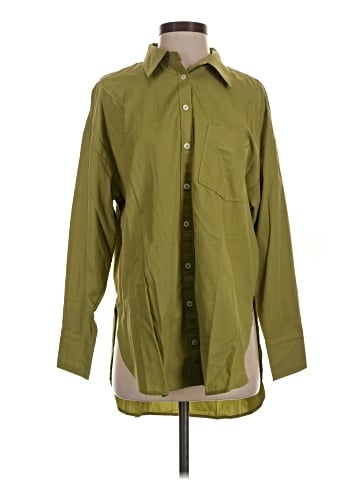 Maeve by Anthropologie Long Sleeve Button-Down Shirt (view 1)